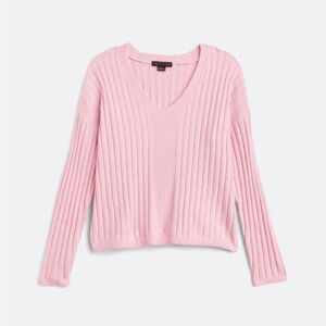 Sanctuary Danthie Ribbed V-Neck Sweater
